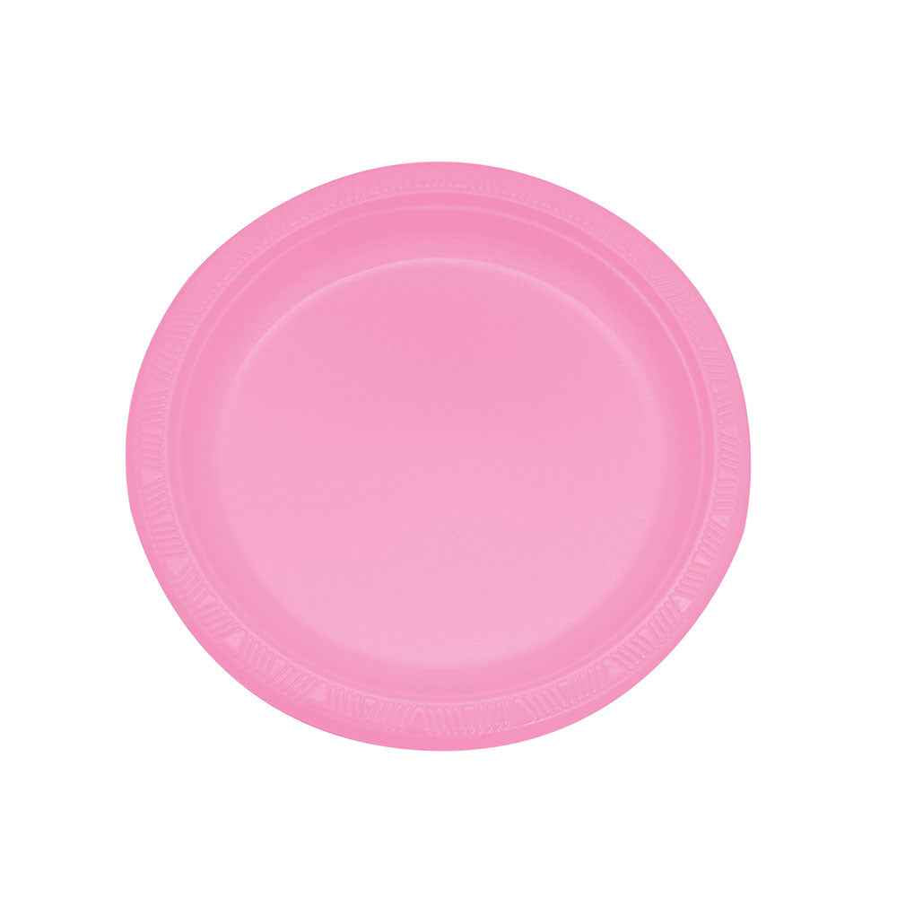 Set 10 Platos 22 cm Rosado | Big Party